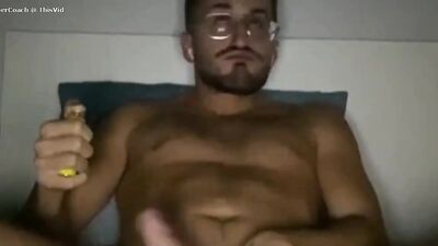 your favorite spanishfag goons again for his coach - free gay porn