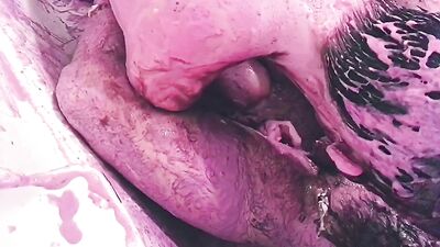 twink messy session in gunk mucus - free gay porn