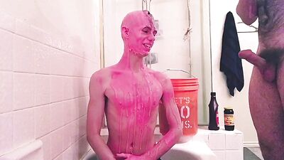 twink messy session in gunk mucus - free gay porn