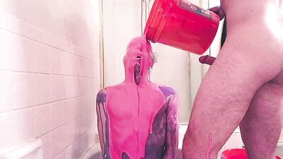 twink messy session in gunk mucus - free gay porn
