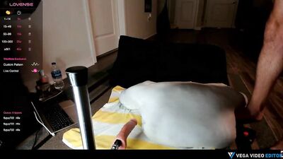 straight college jock gets the shit fucked out by dildo - free gay porn
