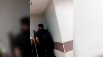 more guys horny cock hard cottaging in restroom - free gay porn