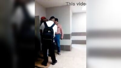 more guys horny cock hard cottaging in restroom - free gay porn