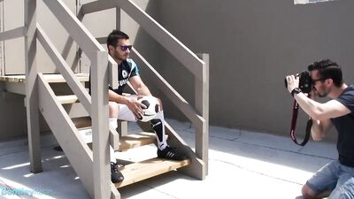 bts james nowak s first outdoor nude shoot - free gay porn