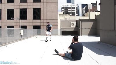 bts james nowak s first outdoor nude shoot - free gay porn
