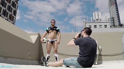 bts james nowak s first outdoor nude shoot - free gay porn