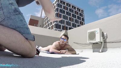 bts james nowak s first outdoor nude shoot - free gay porn