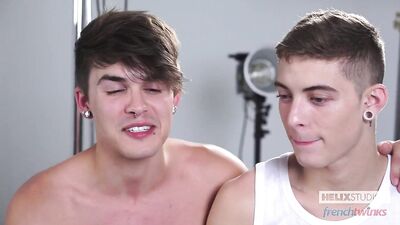 a french twink in america - free gay porn