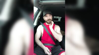 my uber driver gives me a helping hand - free gay porn