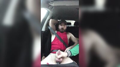 my uber driver gives me a helping hand - free gay porn