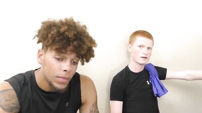 horny ginger wrestler back again - free gay porn
