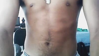 cute brown boy with a hard on - free gay porn