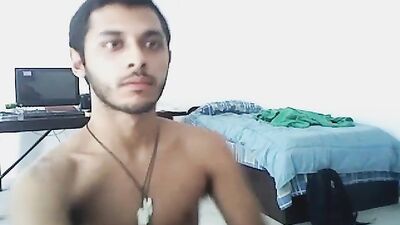 cute brown boy with a hard on - free gay porn