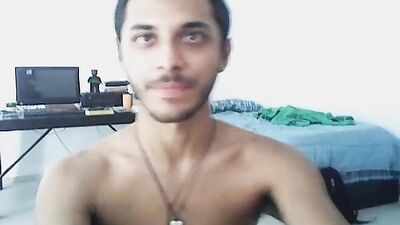 cute brown boy with a hard on - free gay porn