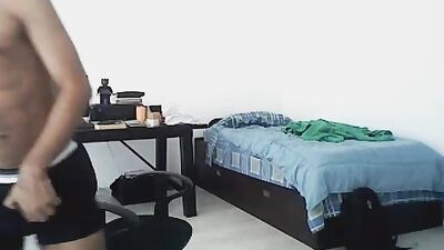 cute brown boy with a hard on - free gay porn