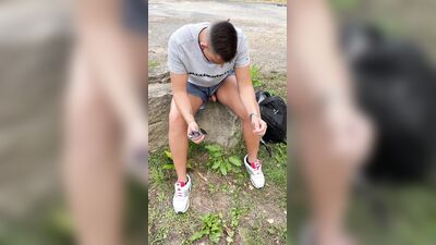 filming his friend pissing in public2 - free gay porn