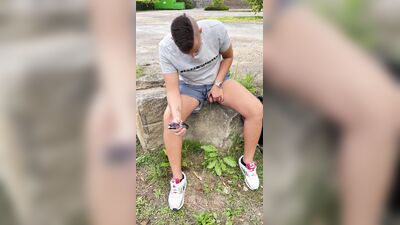 filming his friend pissing in public2 - free gay porn