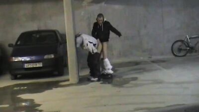 baise dans un parking d imeuble - free gay porn