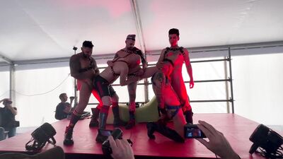 Public Orgy - free gay porn