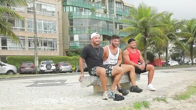 OF - Alejo Ospina, Daniel Montoya and Lucas Threesome Video - BBK - Creampie - Part 2 - free gay porn