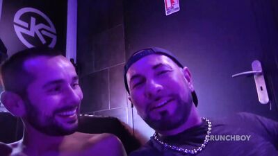 Max Lava well humility in public by Vlad Caslte at Koncept Sauna Montpellier - free gay porn