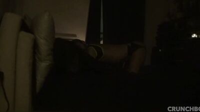 Fixed camera backstage shooting Crunchboy Max Lava and Alexis Tivoli - free gay porn