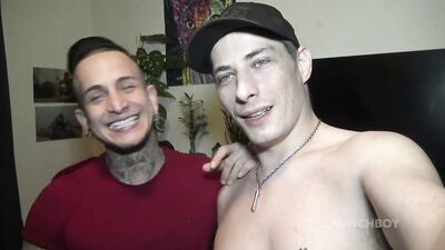 Bastian gets fucked by Kalil in Paris - free gay porn