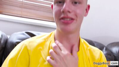 uncut wanking boy stepan busts a nut