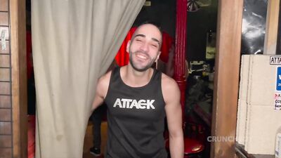 Tiago Dasilva & Alec Loob - Tiago Dasilva well fucked by the young straight Alec Loob - free gay porn