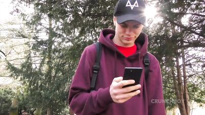 Hans Leccker & mike Rotman - 20-year-old straight boy bangs guys when his girl isnt around - free gay porn