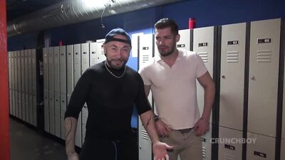 Santi Noguera & Vlad Castle - Vlad Casltle makes three passive at the Open Mind Barcelona - free gay porn