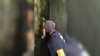 Gloryhole visit - gay porn video