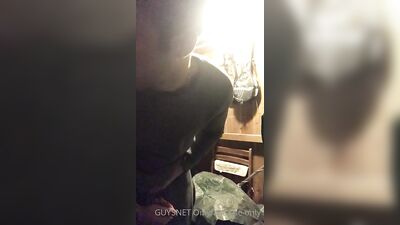 Guysnet - When your friend is in the room beside yours and the door can not be locked @RedClark - gay porn video