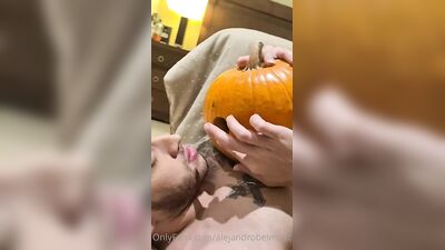 Alejandro - Pumpkin Fuck - gay porn video