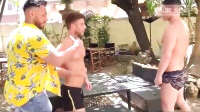 Viktor Rom, Allen King & Bastian Karim - gay porn video