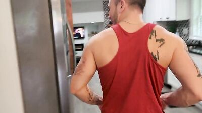 Colby Melvin And Andrew Delta Share A Car Ride From The Airport - gay porn video
