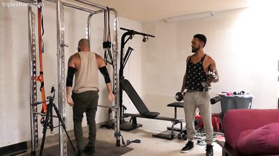 Gym Sex Trip Richards - gay porn video