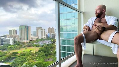 Rick and Griff - How about that view - gay porn video