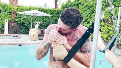 Sling Fun with Drew Sebastian - Part 22 Chris Damned - gay porn video