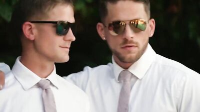 Sharp Dressed Hunks Flip Fuck - Roman Todd & Brandon Anderson - gay porn video