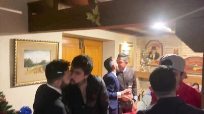 Happy Gay Year Orgy - gay porn video