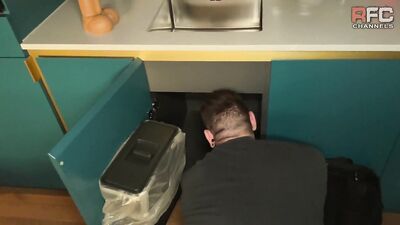 Fucking the Plumber POV Johny Walker - gay porn video