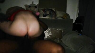 Bouncing on BBC JAMIECOXX - gay porn video