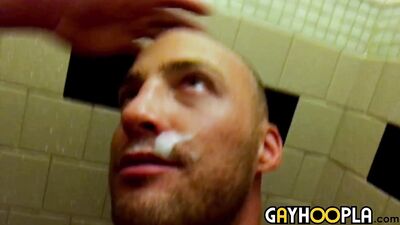 Don't Get Caught Doing This With Your Buddy At The Gym  Public Shower  2023-12-13 - gay porn video