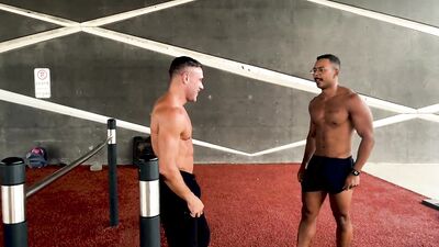 Training Session Turns To Sex with Milo Madera 13 Manuel Sky - gay porn video