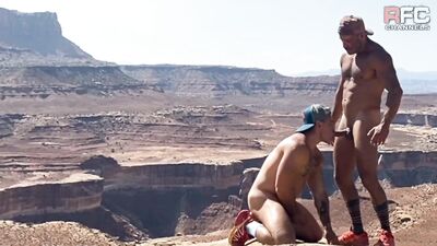 Canyon Rim Fuck Rhys Dylan - gay porn video