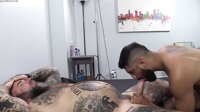 Bareback fucking with Pup Hades 4 MasculineJason - gay porn video