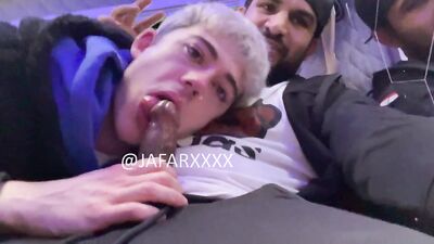 Got horny with @jakecatcus in camper van while @Mikeyboy uk was driving 2021-04-26 - gay porn video