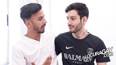 Masajista Alejandro Mango y Alexis Clark LOCURAGAY - gay porn video