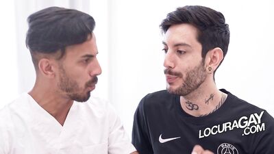Masajista Alejandro Mango y Alexis Clark LOCURAGAY - gay porn video